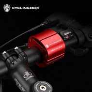 CYCLINGBOX-全新自行車隱形手機支架 單車鋁合金戒指手機座架 摩托車手機夾 電動重機車手機架 腳踏車環狀手機夾座 rack