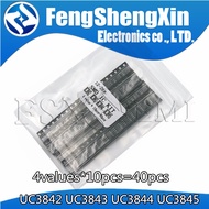 4values*10pcs=40pcs UC3842 UC3843 UC3844 UC3845 sop Power IC kit