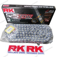 RK Japan 525ZXW 120L XW-RING Racing Chain