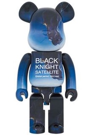 Bearbrick BE@RBRICK BLACK KNIGHT SATELLITE 1000％