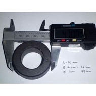 TEKNOLOGI CANGGIH FERRITE CORE TOROID 47X15X26 MM FERIT CINCIN UTK BALUN HF ANTENA | PLUG & PLAY