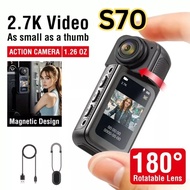 CaMera Store S70 Action Camera, 2.7K action camera, digital video camera30M waterproof, WiFi connect