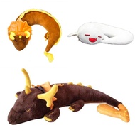 Genshin Impact Morax Zhongli Dragon Hu Tao U Shaped Pillow Plush Toys