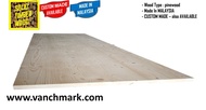 ( 18 mm x 2.5 ft W x 3 ft L )new solid pine wood100 % timber table top vm2618 S4S siap ketam