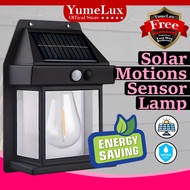 YumeLux LED Solar Wall Light Outdoor Motion Sensor Night Light Lampu Solar Dinding Luar 太陽能燈戶外