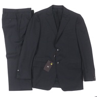 สูท Z ZEGNA City ผ้าขนสัตว์ 100% ทรงกระดุมแถวเดียว สีเทาเข้ม ไซส์ 44 สำหรับผู้ชาย สภาพใหม่ ไม่เคยใช้