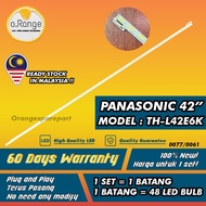 TH-L42E6K PANASONIC 42" LED TV BACKLIGHT (LAMPU TV) PANASONIC 42 INCH LED TV BACKLIGHT TH-L42E6 THL4