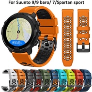 Silicone Watch Strap For Suunto 7 9 Spartan Sport Belt Wristbands Suunto 9 baro Smart Watchband Repl