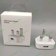 Kepala Usb Power Adapter Charger Iphone Adaptor 3 Kaki Original 100%