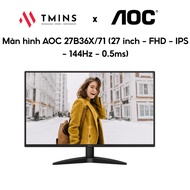 AOC 27B36X, 24B36X 27, 24Inch IPS 144Hz FullHD Monitor - Genuine product