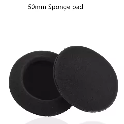 50mm Ear Pads for Logitech H330 H340 H111 PMX100 PX100 Earmuffs Sponge Cover USB PC Earphone Earpads