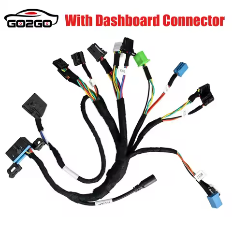 Works For BENZ EIS/ESL Cable + MOE001 Dashboard Connector 5 IN 1 EIS ELV BENZ Cable Work with VVDI M