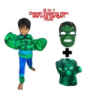 Hulk Children's Suit Costume FREE Mask And 85th Pillow Gloves