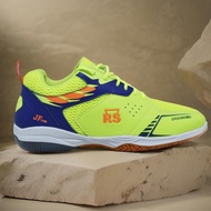 Sepatu Badminton Pria RS Indoor Outdoor Original Box Hijau Size 38-43 Ready Stock