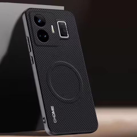 For Realme GT3 RealmeGT3 Case Luxury Car Magnetic Holder Phone Case For Realme GT Neo 5 Neo5 5G Sili
