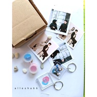 GANTUNGAN Diy Fingerprint KEYCHAIN FREE BOX Fingerprint COUPLE KEYCHAIN CUSTOM Photo KEYCHAIN Finger