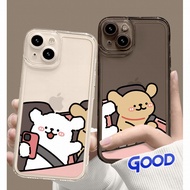 Line Puppy Phone Case Suitable for Realme 15Pro 14X 13+12X GT 8Pro 7 Neo5 C71 Selfie Driving