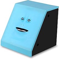 Houkiper Face Bank, Novelty Coin Eating Savings Bank Coin Eater Funny Bank Kids' Money Banks Battery