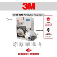 3M N95 8210 Particulate Respirator 8210 Disposable Face Mask with Standard Size 20pcs / Box
