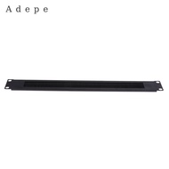 [Adepe] 1U 19" Rack Mount Network Brush Tidy Panel