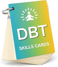 DBT Skills Cards – Dialectical Behavior Therapy Deck | Anxiety Coping Skills, DBT Affirmations, BPD 