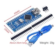 Arduino Nano 3.0 Mini USB รุ่นใหม่ชิฟ CH340G + USB  Nano Shield Extension Base Board พร้อมส่งในไทย!!
