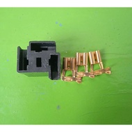 H4 FEMALE HEADLAMP SOCKET Lampu LED Motor