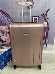 款靚盡在Fashiontrade ： American Tourister 30 吋玫瑰金色高端行李箱旅行箱 American Tourister 30 inch rose gold lugguage