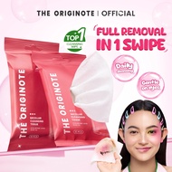 The Originote Micellar Cleansing Tissue - Remove Makeup Gentle on eyes Cleansing Wipes with Rose Ext