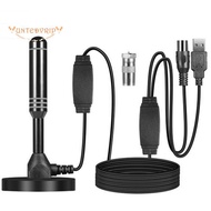 HD Digital TV Antenna 37dB High Gain Amplified HD TV Antenna Multi-Use Indoor Outdoor Digital HD Fre