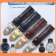 Apply To TISSOT LE LOCLE CARSON DRUUR SEASTAR SUPERSPORT Genuine Leather Watch Strap Unisex 19mm