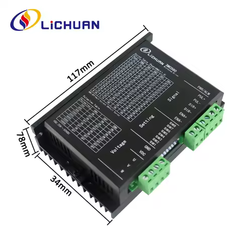 3PHASE DC Stepper Driver 3MC580 8.3A DC20-50V for 3phase low voltage Nema23 24 86 CNC Stepper Motor