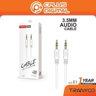 Tranyoo T-E1 3.5mm to 3.5mm HD Audio Cable with Pure Copper Interface  - 1.0M