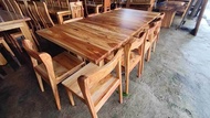 8 seaters Dining Set Authentic Narra Wood