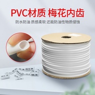PVC Machine Numbering Tube Blank Numbering Line Coding Tube Sleeve Inner Tube 1.5/0.5 Square Plum Bl