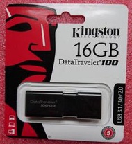 @淡水無國界@ 金士頓 16GB 隨身碟 USB 3.0 DT100G3/16G USB隨身碟 16G UBB3.0
