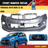 Front Bumper Depan No Grill Perodua Myvi Ikon Icon 1.5 SE 2015 100% Original New High Quality