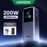 UGREEN  200W 25000mAh  Nexode Powerbank 20000mAh 130W Laptop Power Bank 130W 20000mAh Super Fast Cha