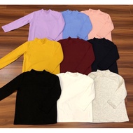 Large 3p neck thermal shirt