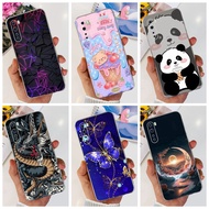 OnePlus Nord Case AC2001 AC2003 Clear Aesthetic Cute Panda Soft TPU Back Cover OnePlus Nord Phone Ca