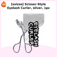 [ssizzo] Scissor-Style Eyelash Curler, silver, 1pc / Korean Eyelash Curler / Scissor Design / 100% G