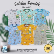 Moms Gift Short Rusber Children's Suit ( 0-4 years) Children's Playsuit - BWR
