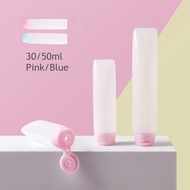 30/50ml Multipurpose Portable Lotion Shampoo Tube Squeeze Bottle Leak-proof Clear Cosmetic Refillabl