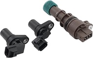 MOTOKU 3Pcs Auto Transmission Input Output Speed Sensor Kit for Mitsubishi F4A41 F4A42 F4A51 F5A51 E