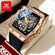 OPK Jam Tangan Lelaki Original Waterproof Fashion Automatic Mechanical Luminous Business Luxury Men 