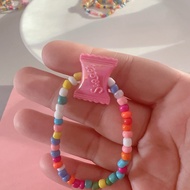 Colorful bracelets with charms for babies (100+ models)
