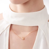 【Pinkoi x miffy】LOVE BY THE MOON 月亮石純銀項鏈 金/銀