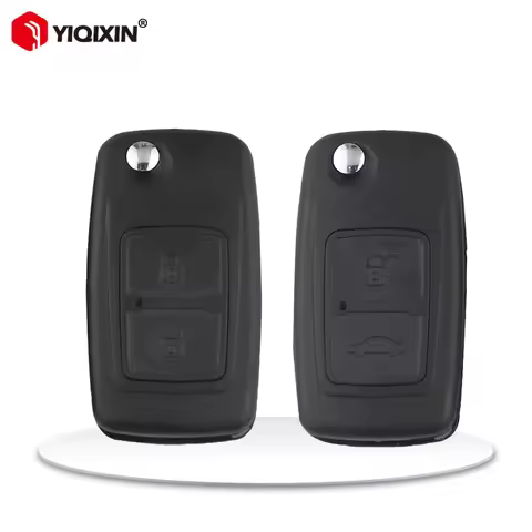 2 Buttons Modified Flip Remote Car Key Shell Fob For Chery Tiggo A5 E5 A1A3 Fulwin Cowin Easter Fora