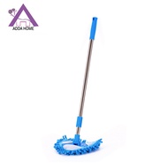 Rotating Triangle Rod Suction Dust Removal Mop Window Cleaner 旋转三角形伸缩杆吸水除尘拖把