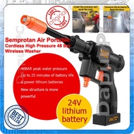 Car Washer Portable Cordless High Pressure 48 Bar Wireless High Pressure